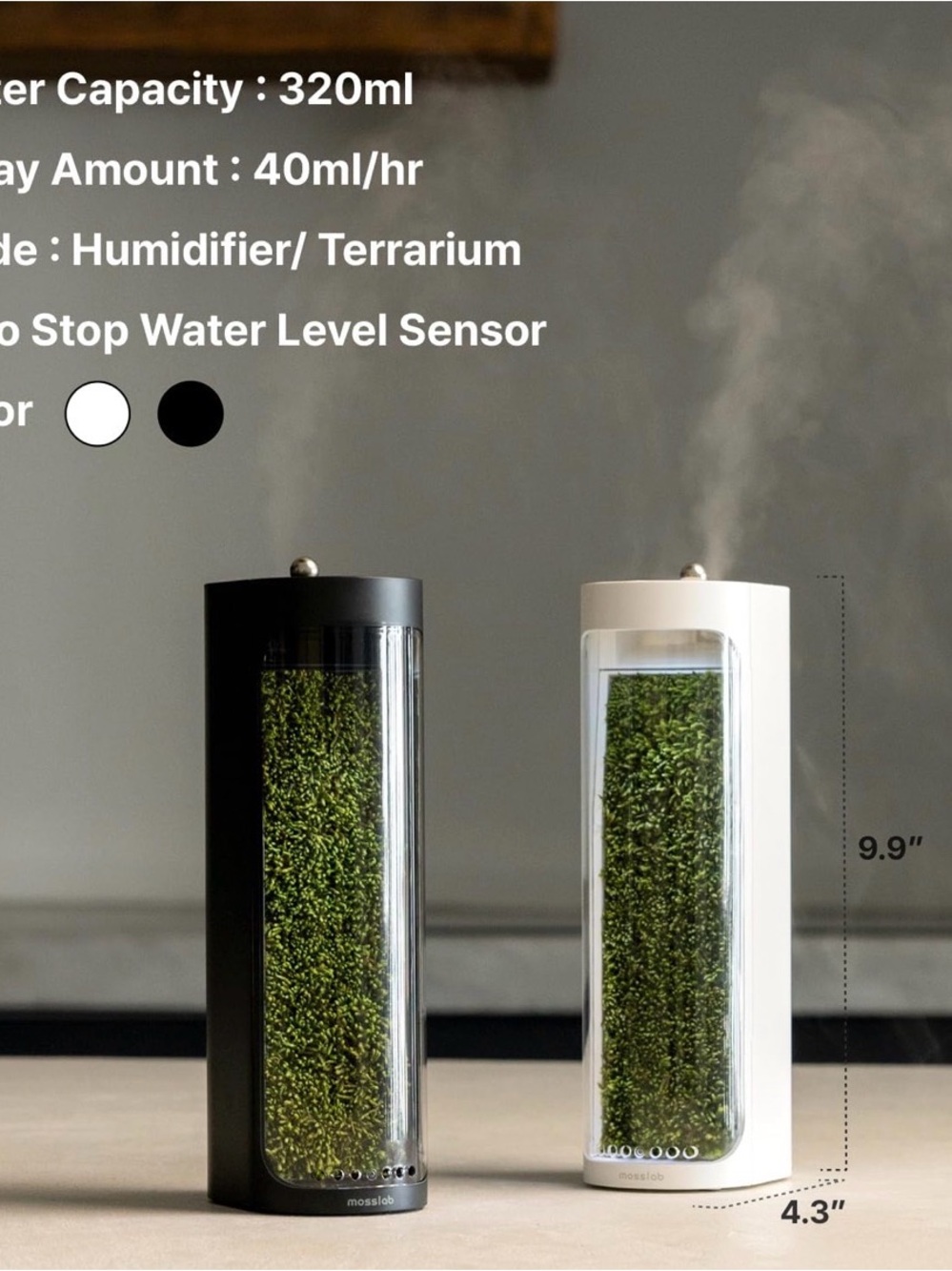Mosslab Air Purifier & Humidifier - Picture 3 of 6